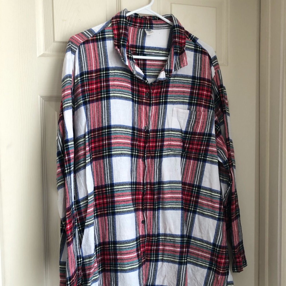 Old Navy Flannel Tunic
